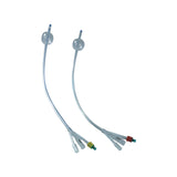 HOSPITAL&HOMECARE 3WAY All Silicone Foley Catheter with Dufour Tip